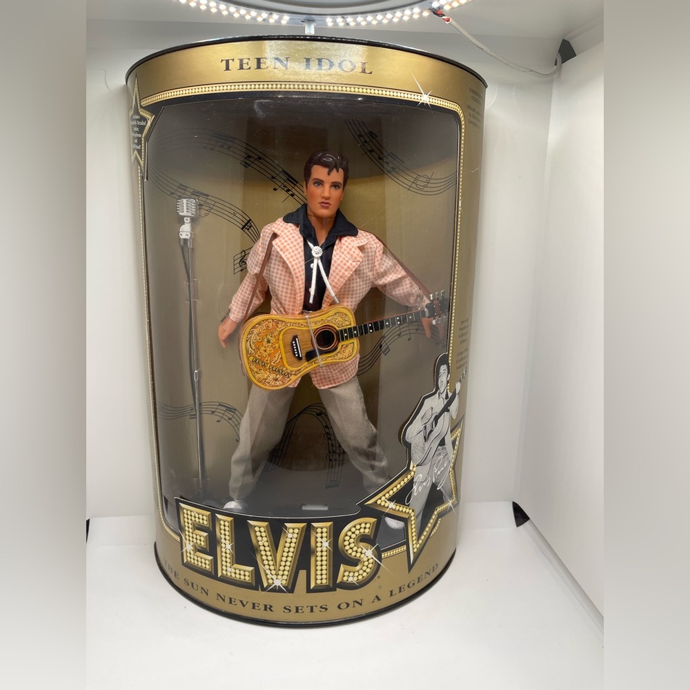 Vintage Elvis Presley Teen Idol Doll Action Figure Collector's Edition